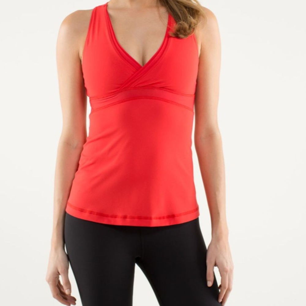 Lululemo Deep V Athletic Tank Top